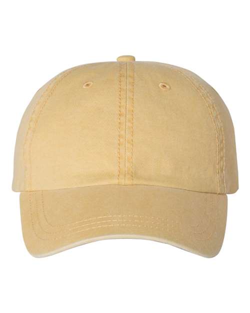 Pigment-Dyed Cap - Mustard Front