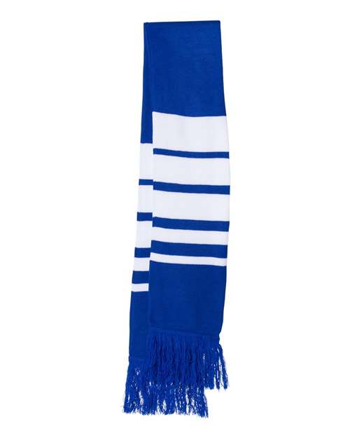 Soccer Scarf - Royal/ White Back