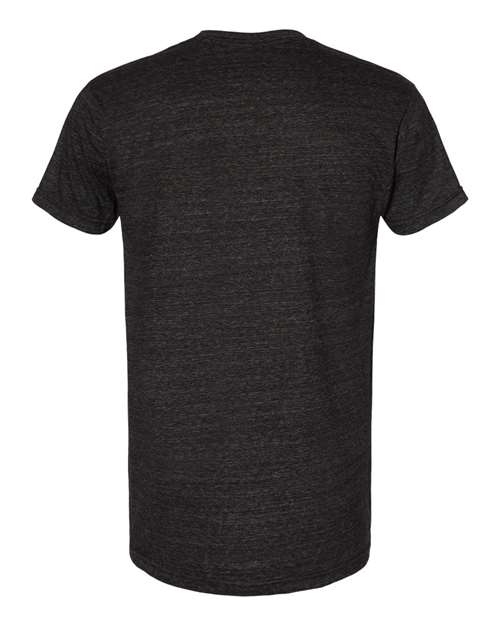 Unisex USA-Made Triblend T-Shirt - Tri Charcoal Back