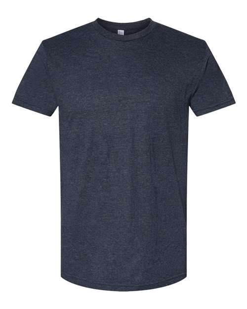 Unisex USA-Made Triblend T-Shirt - Tri Navy Front
