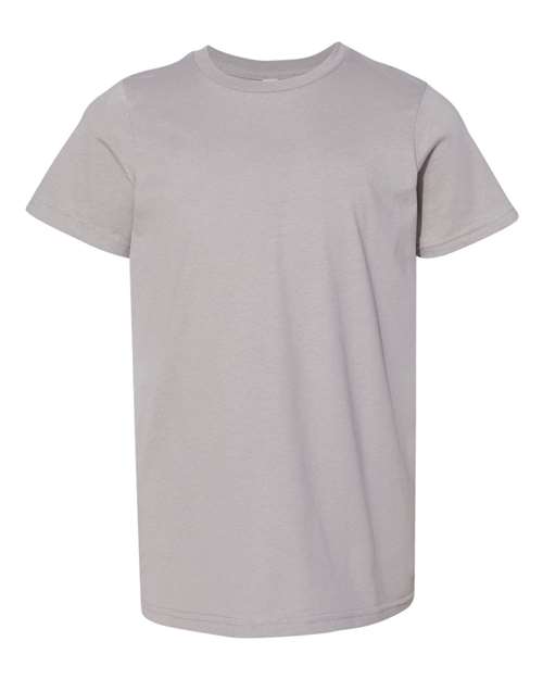 Youth Fine Jersey Tee - Titanium Front