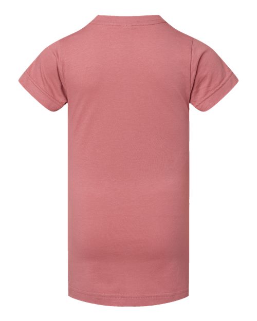 Girls' Fine Jersey Tee - Mauvelous Back