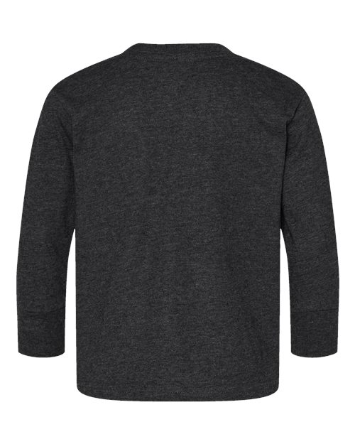 Toddler Fine Jersey Long Sleeve Tee - Vintage Smoke Back