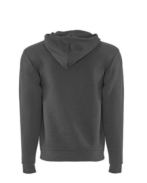 Unisex Santa Barbara Full-Zip Hoodie Sweatshirt - Heavy Metal Back