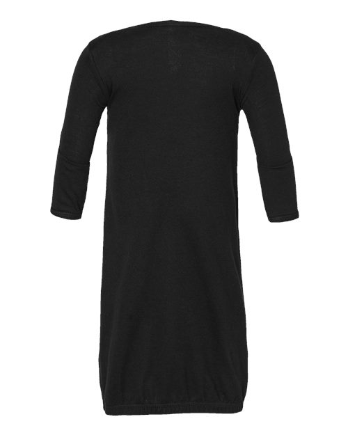 Infant Baby Rib Layette - Black Back