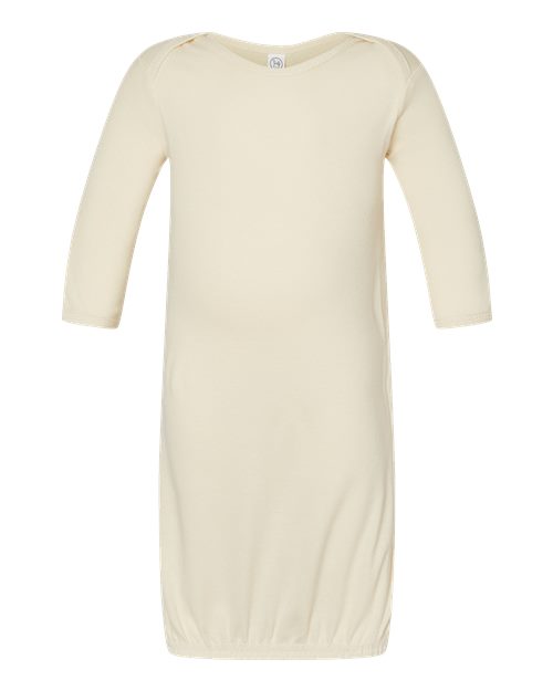 Infant Baby Rib Layette - Natural Front