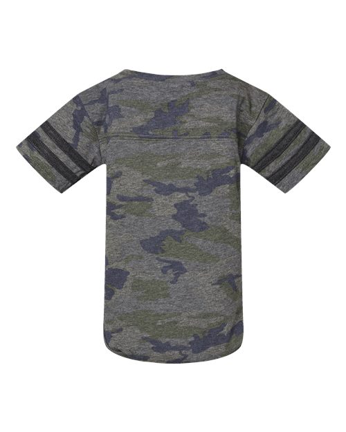 Infant Football Fine Jersey Bodysuit - Vintage Camo/ Vintage Smoke Back