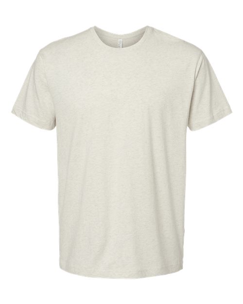 Unisex Fine Jersey Tee - Natural Heather Front