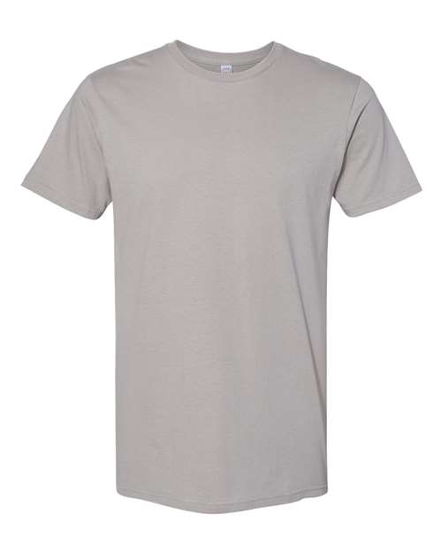 Unisex Fine Jersey Tee - Titanium Front