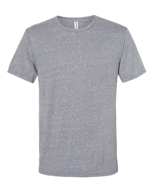 Unisex Snow Heather Jersey T-Shirt - Charcoal Front
