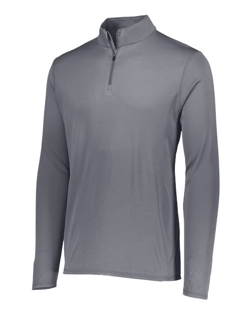 Youth Attain Quarter-Zip Pullover - Graphite Front