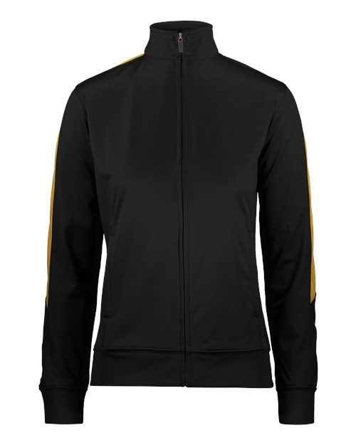 Women's Medalist 2.0 Jacket - Black/ Gold Front