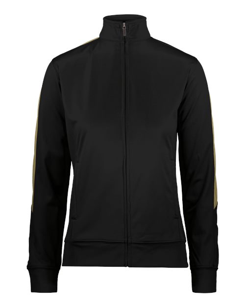 Women's Medalist 2.0 Jacket - Black/ Vegas Gold Front