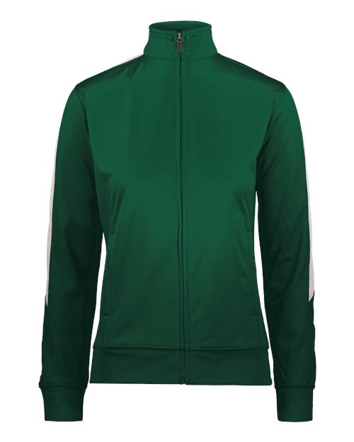 Women's Medalist 2.0 Jacket - Dark Green/ White Front