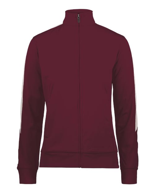 Women's Medalist 2.0 Jacket - Maroon/ White Front