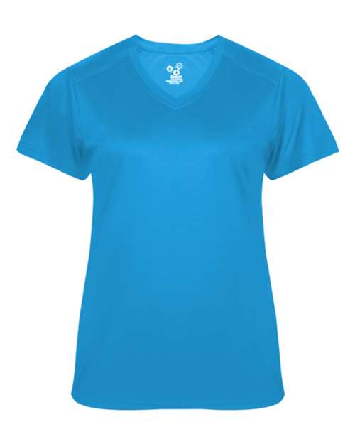 Women's  Ultimate SoftLock™ V-Neck T-Shirt - Electric Blue Front