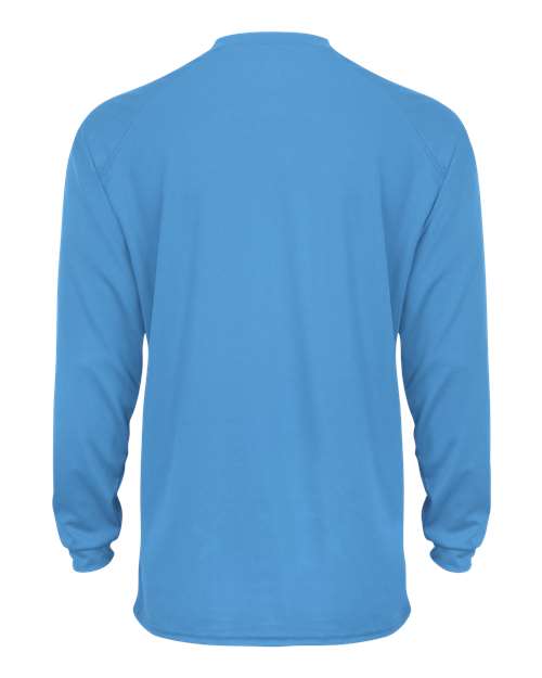Youth B-Core Long Sleeve T-Shirt - Columbia Blue Back
