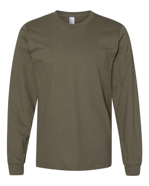 Unisex Fine Jersey Long Sleeve Tee - Lieutenant Front