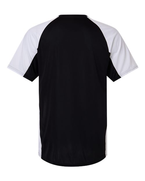 Men's Cutter Jersey - Black/ White Back