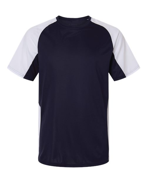 Men's Cutter Jersey - Navy/ White Front