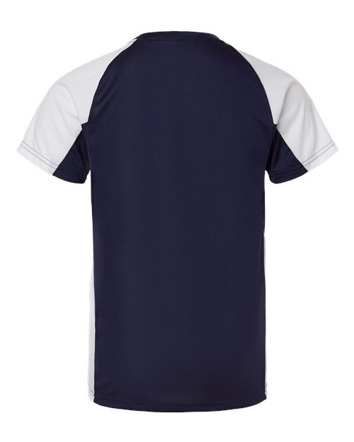 Youth Cutter Jersey - Navy/ White Back
