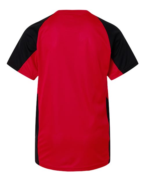 Youth Cutter Jersey - Red/ Black Back