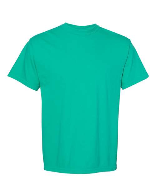 Unisex Garment-Dyed Heavyweight T-Shirt - Island Green Front