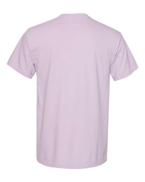 Unisex Garment-Dyed Heavyweight T-Shirt - Orchid Back