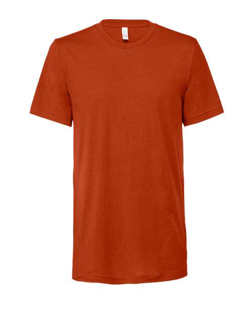 BELLA + CANVAS Triblend Tee - Brick Triblend Front
