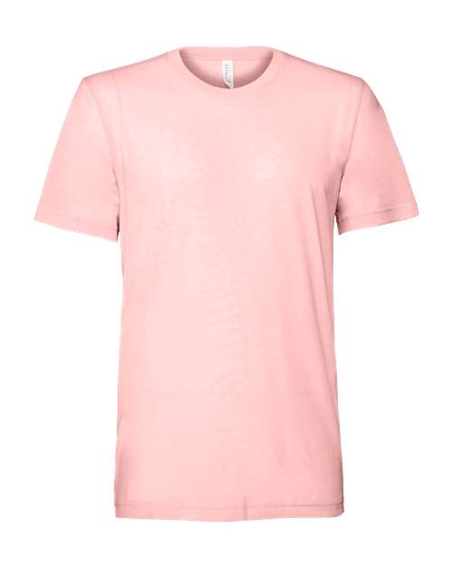 BELLA + CANVAS Triblend Tee - Pink Triblend Front