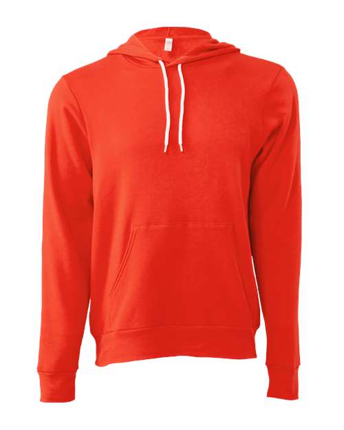 Unisex Sponge Fleece Hoodie Sweatshirt - Poppy Front