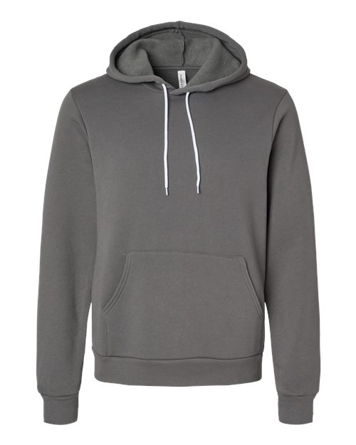 Unisex Sponge Fleece Hoodie Sweatshirt - Asphalt Front