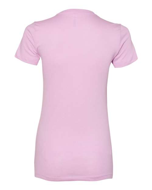 Women's Slim Fit Tee - Lilac Back