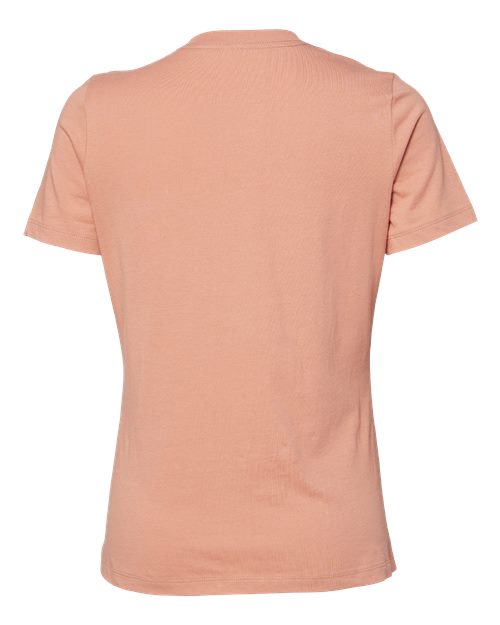 Women’s Relaxed Jersey Tee - Terracotta Back