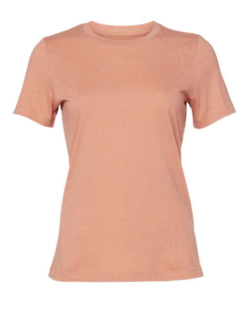 Women’s Relaxed Jersey Tee - Terracotta Front
