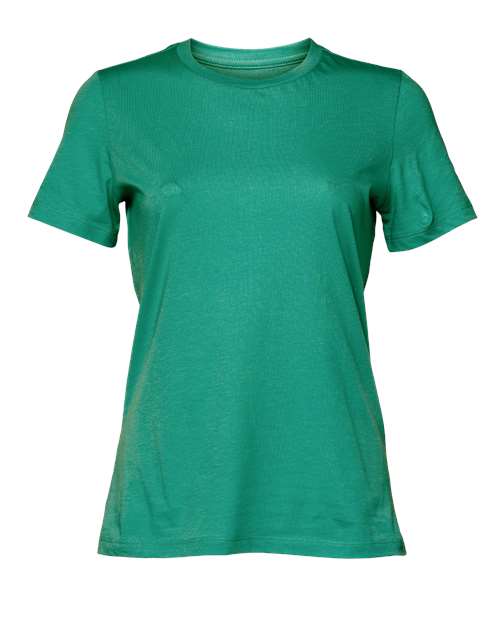 Women’s Relaxed Jersey Tee - Teal Front