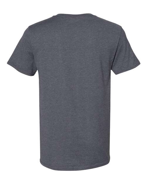 Premium Blend Ring-Spun T-Shirt - Charcoal Heather Back
