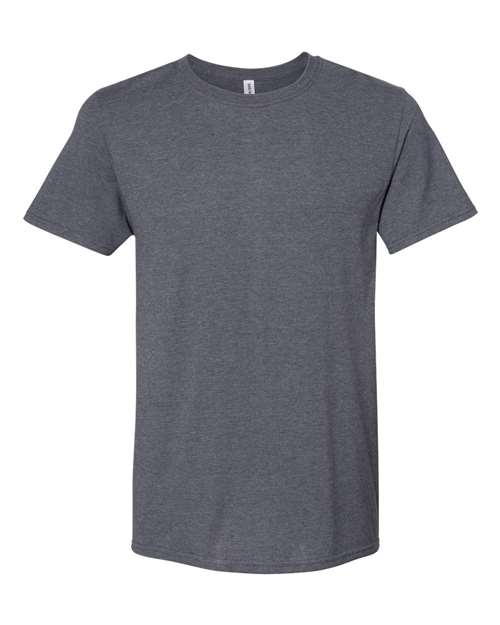 Premium Blend Ring-Spun T-Shirt - Charcoal Heather Front