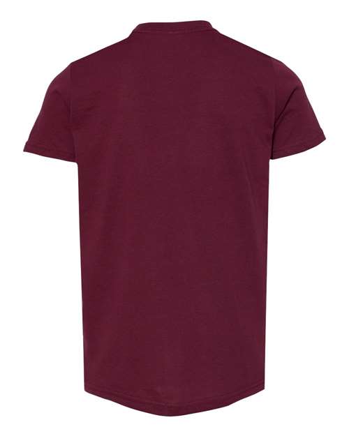 Youth Jersey Tee - Maroon Back