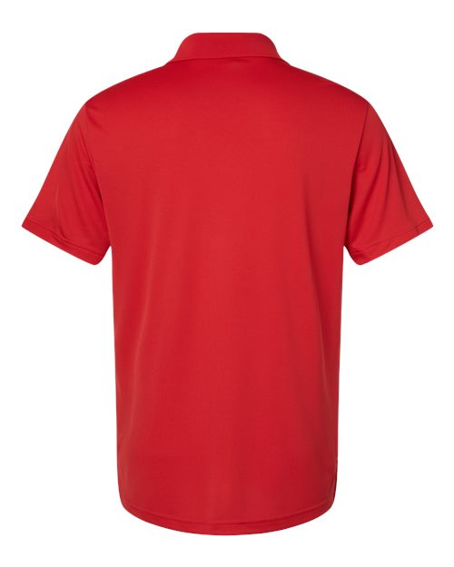 Men's Performance Polo - Collegiate Red Back