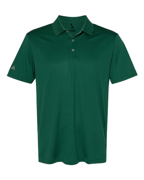 Men's Performance Polo - Collegiate Green Front