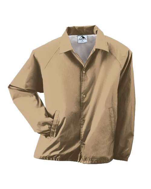 Men's Coach's Jacket - Khaki Front