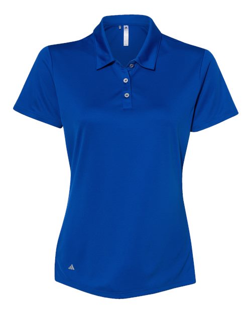 Women's Performance Polo - Collegiate Royal Front