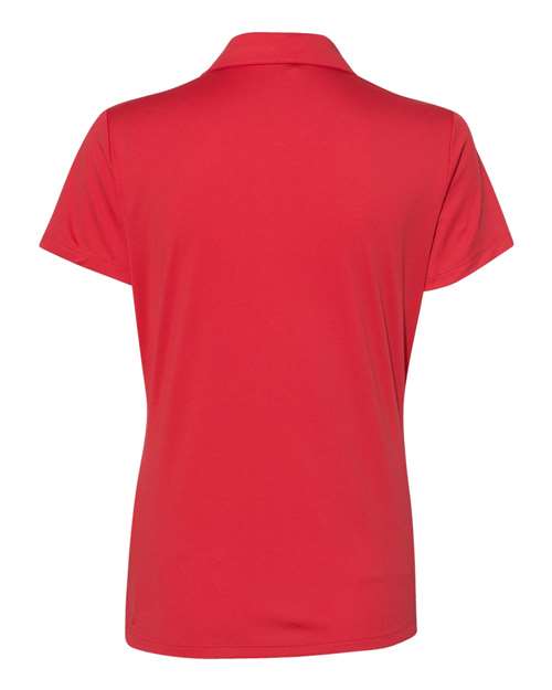 Women's Performance Polo - Collegiate Red Back