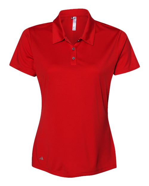 Women's Performance Polo - Collegiate Red Front