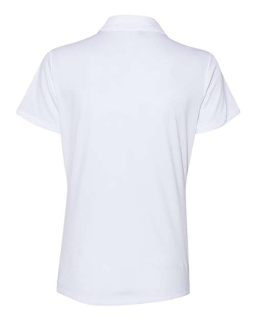 Women's Performance Polo - White Back