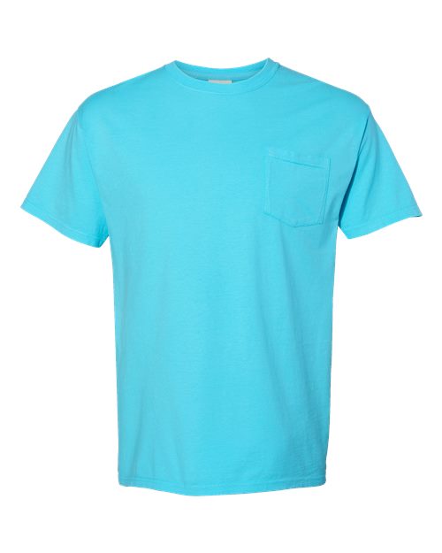 Unisex Garment-Dyed Pocket T-Shirt - Freshwater Front