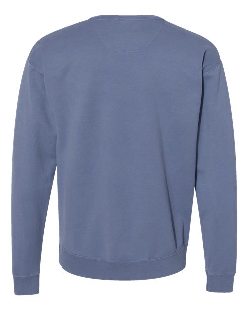 Unisex Garment-Dyed Crewneck Sweatshirt - Saltwater Back