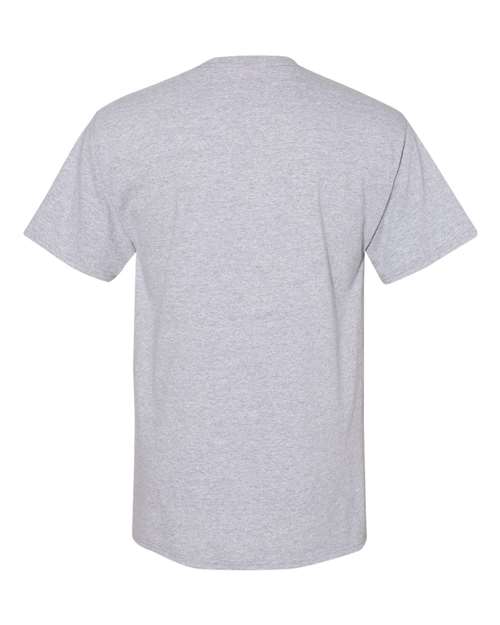 Unisex Workwear Pocket T-Shirt - Light Steel Back