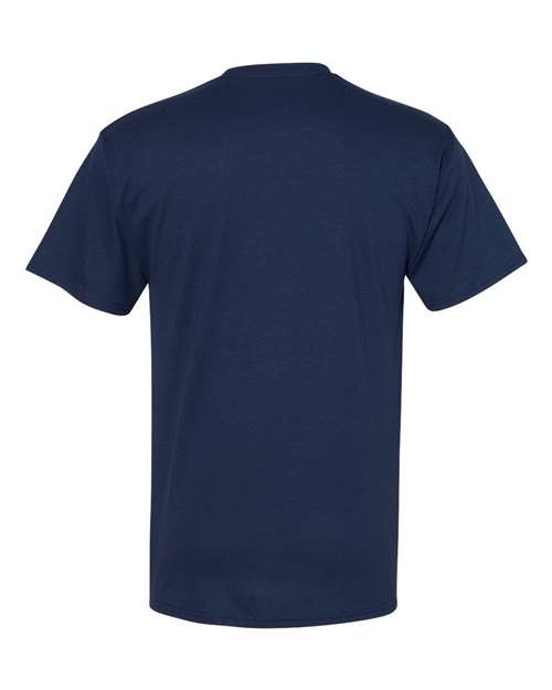Unisex Workwear Pocket T-Shirt - Navy Back